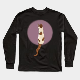 Soya the cat - thoughtful Long Sleeve T-Shirt